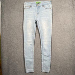 Wax High Waist Skinny Blue Size 3 Jeans